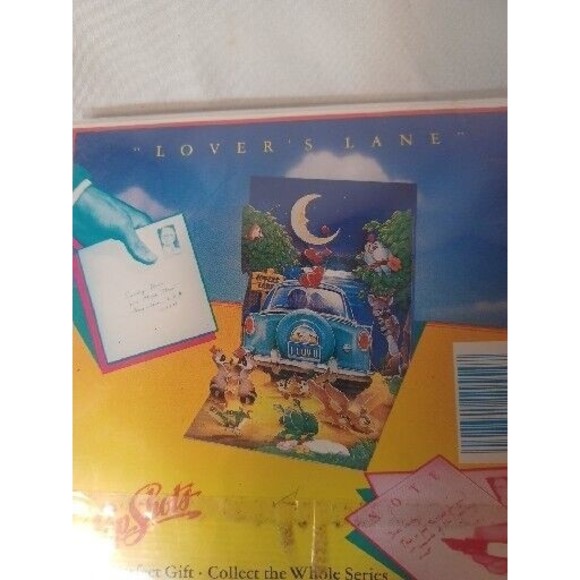 Pop Shots PopShots 3D Pop Up Greeting Card Gift Valentine Lovers Lane Love - Picture 2 of 4